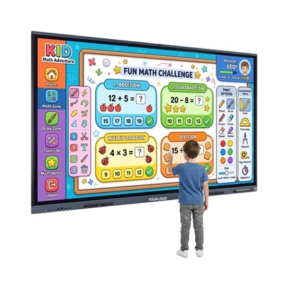 Interactief slim whiteboard